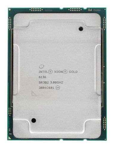 Intel Xeon Twelve-Core Gold 6136 3.00GHz LGA3647 Server CPU Processor SR3B2