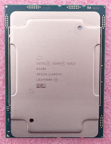Intel Xeon Twenty-Four Core Gold 6240R 2.4GHz 35.75M LGA3647 CPU Processor SRGZ8