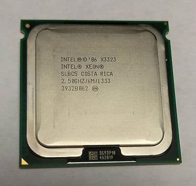 Intel Xeon X3323 2.50 GHz Quad Core Processor CPU 6M Cache LGA771 SLBC5
