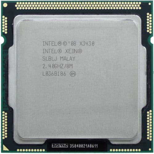 Intel Xeon X3430 Quad Core 2.40GHz SLBLJ 8MB LGA 1156 CPU Processor