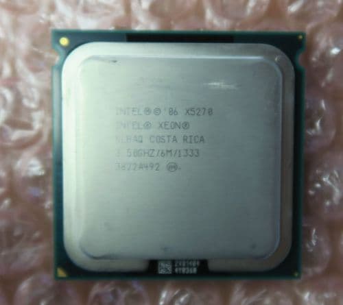 Intel Xeon X5270 SLBAQ - Dual Core 3.50GHz 6MB Cache LGA771 Processor CPU