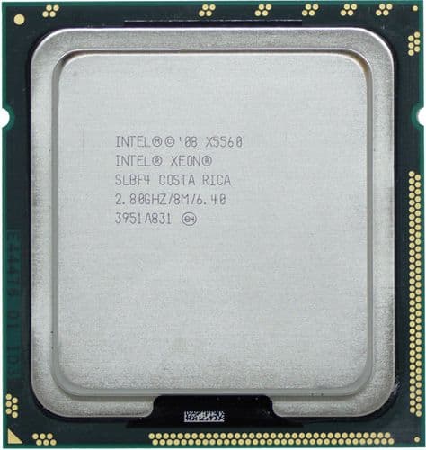 Intel Xeon X5560 4-Core 2.80GHz LGA1366 8MB Cache Processor CPU SLBF4