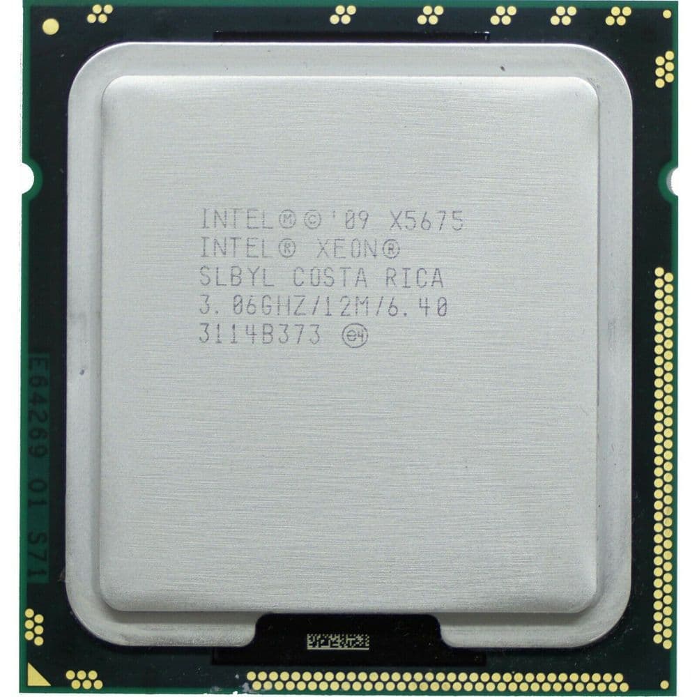 Intel Xeon X5675 3 06GHz 6-Core 12MB LGA1366 CPU Processor SLBYL