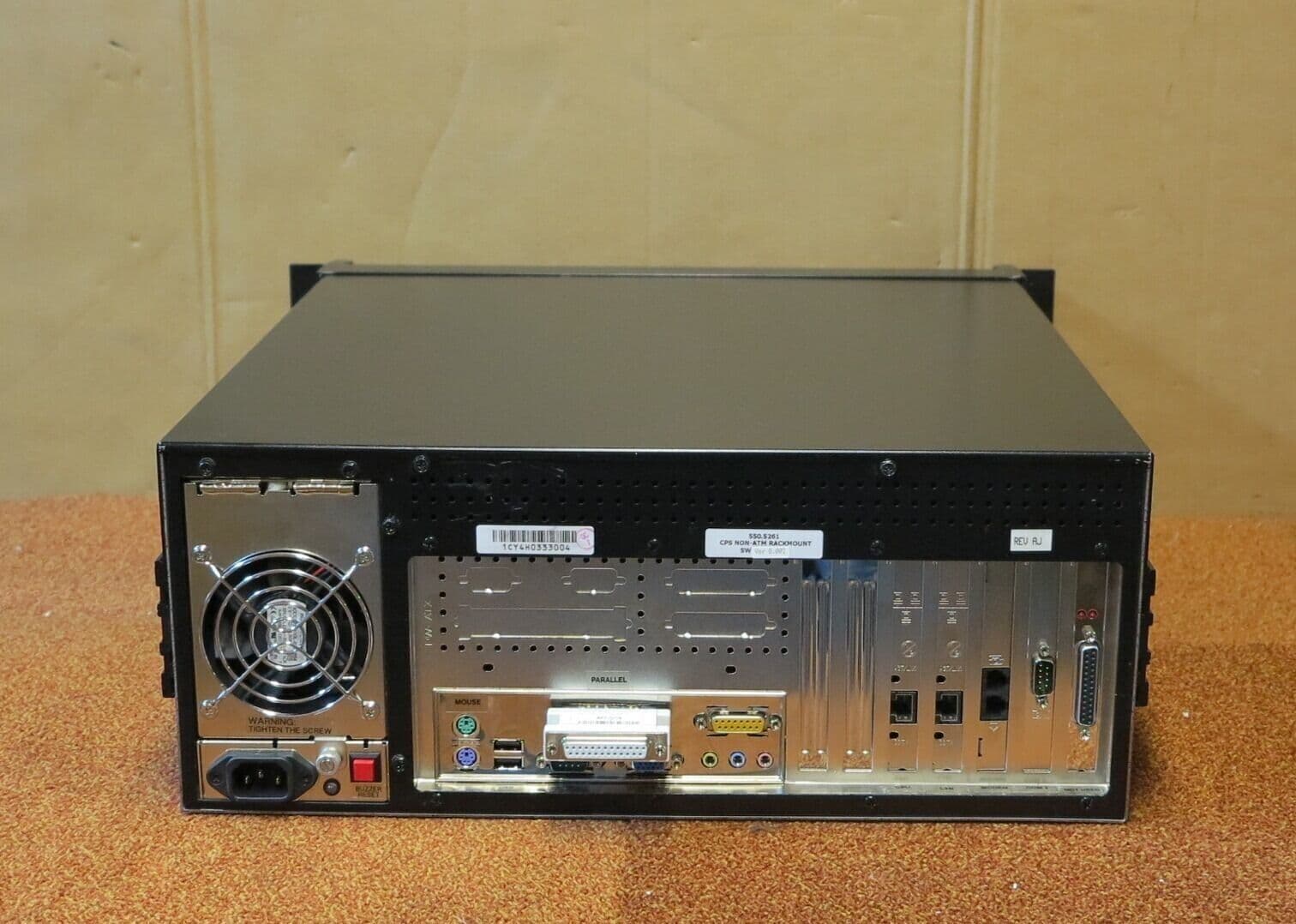 Inter-Tel Rackmount Call Processing Server 550 5261 Phone Telephone System