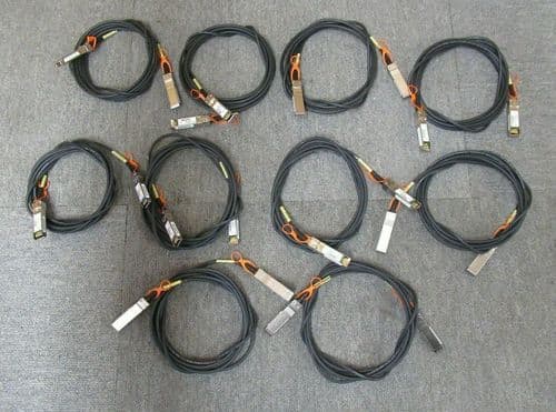 Job Lot 10 x Cisco 37-0961-03 SFP-H10GB-CU3M 3M Passive DAC Twinax Cable