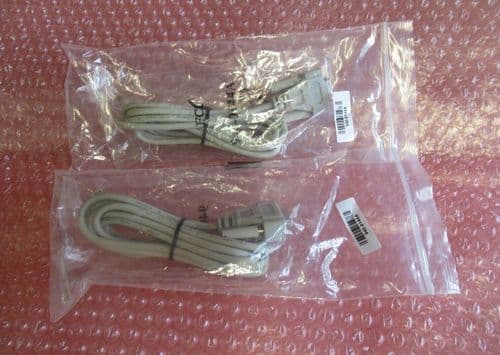 Job Lot 2 x New APC 940-0144A DB9 To RJ12 2M Serial Console Interface Cable