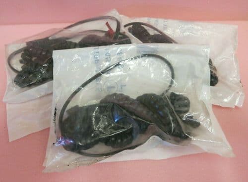 Job Lot 3 x New Plantronics 32145-01 U10P Coil Cable Cord with QuickDisconnect
