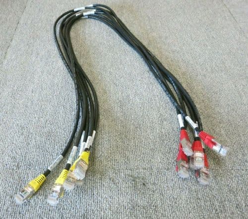 Job Lot 6 x IBM EMC 45W9370 M10A2-M9A1 RJ45 To RJ45 Ethernet Patch Cable 35"