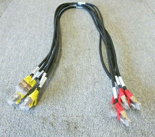 Job Lot 6 x IBM EMC 45W9371 M11A2-M10A1 RJ45 To RJ45 Ethernet Patch Cable 35"
