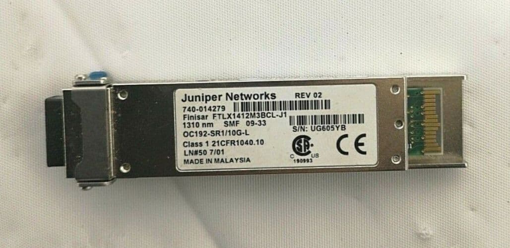 Juniper 10Gb/s SMF 10km FTLX1412M3BCL-J1 Duplex LC XFP