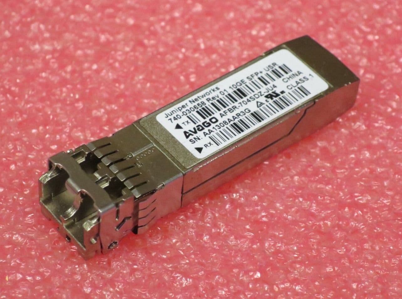 10ge Module Juniper Avago 10GE SR 300m SFP Transceiver Module 740-030658 AFBR ...