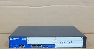 Juniper Networks J2350 J2350-JB-SC Modular 4-Port Gigabit Services Router
