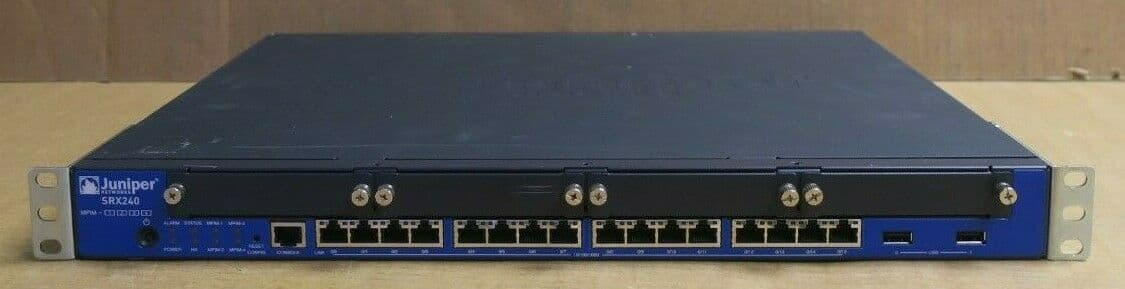 Juniper Networks SRX240 16x 1000Base-T Port Web Services Gateway Router ...