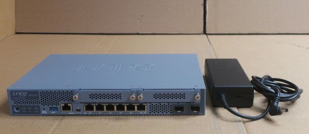 Juniper Networks SRX320 6x 1000Base-T RJ45 2x 1000Base-X SFP Firewall LICEN