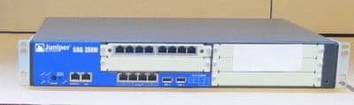 Juniper Networks SSG-350M-SH-E 512MB Secure Services Gateway + 8 pt JXU-8GE-TX-S