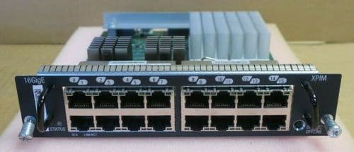 Juniper SRX-GP-16GE XPIM 16-Port Gigabit Ethernet Expansion Module 750-026182