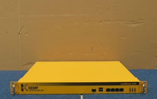 Kemp Technologies LoadMaster 2200 4Port Gigabit Load Balancer 1.2GBps Throughput
