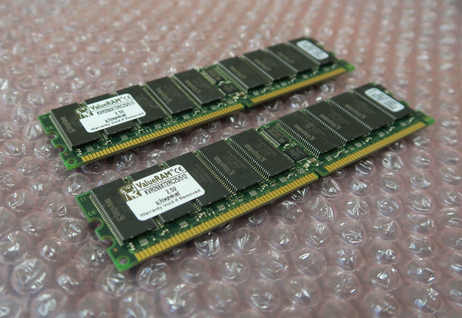 Kingston KVR266X72RC25 - 1GB 512MBx2 PC-2100 DDR ECC RAM Memory Upgrade Kit