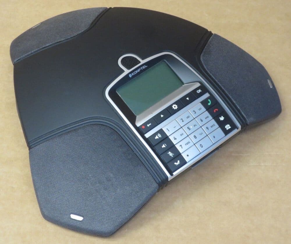 Konftel 300IP Conference PoE VoIP Phone SIP with HD audio via OmniSound