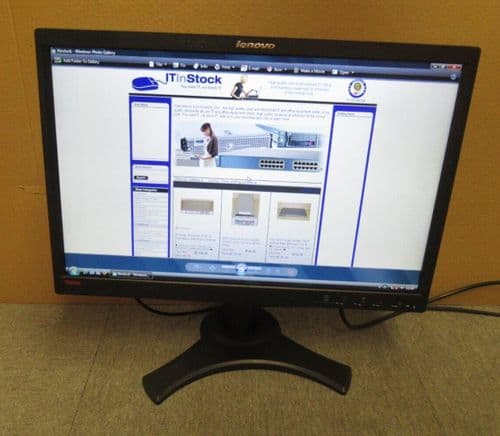 Lenovo  LT2252PWA 2572MB1 ThinkVision 22" LCD TFT LED Wide Monitor VGA DVI DP
