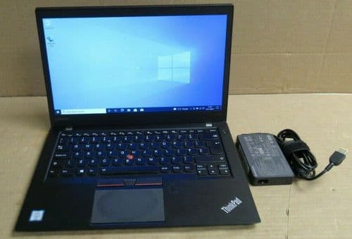 Lenovo ThinkPad T460S 14" FHD i7-6600U 2.6Ghz 8GB Ram 256GB SSD Win10 PC Laptop