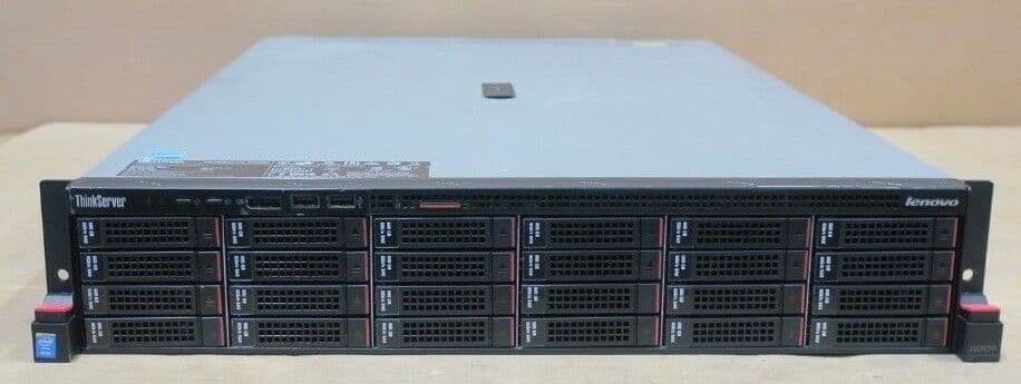 Lenovo ThinkServer RD650 2x 8-Core E5-2630v3 2 4GHz 64GB 14 4TB HDD 2U ...