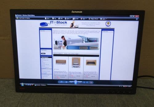 Lenovo ThinkVision LT2452PWC 24" LCD TFT LED Wide Monitor VGA DVI DP No Stand
