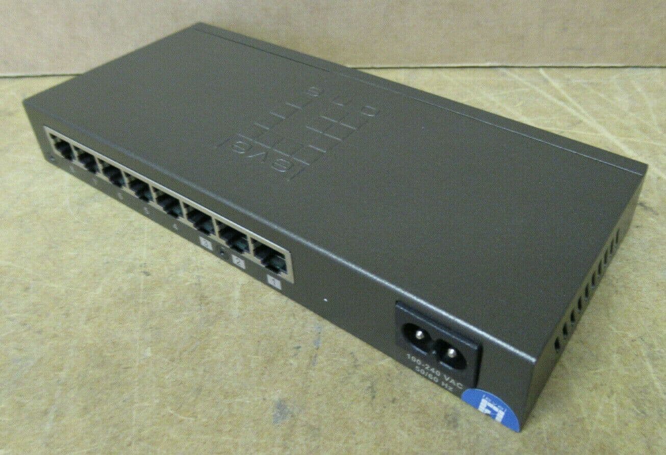 LevelOne 8Port 3x QoS Ports Fast Unmanaged Switch FEU0810