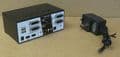 LINDY KVM Switch Pro Audio 2-Port Dual Head DVI-I Link & Analog, Audio, USB TTU