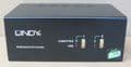 LINDY KVM Switch Pro Audio 2-Port Dual Head DVI-I Link & Analog, Audio, USB TTU