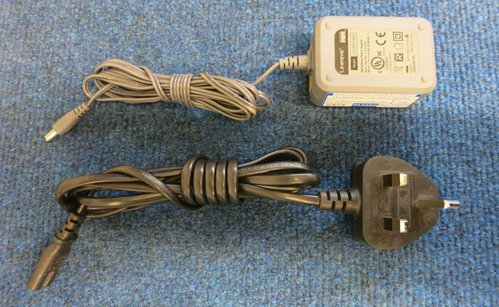 Linksys LS120V10AE EXA0602XB AC Power Adapter with LED indicator 12V 1 0A