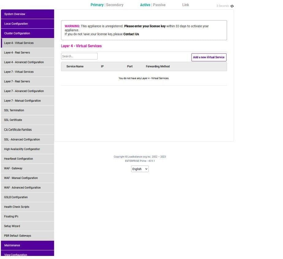Loadbalancer org Enterprise Prime 4x 1Gbps Ethernet Rackmount 1U Load ...