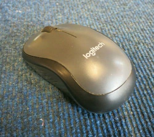 Logitech M220 810-005349 Silent Wireless Optical Scroll Wheel Mouse And Receiver