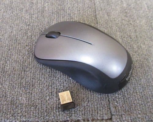 Logitech M310 810-004004 Grey Wireless Optical Mouse With USB Nano Receiver