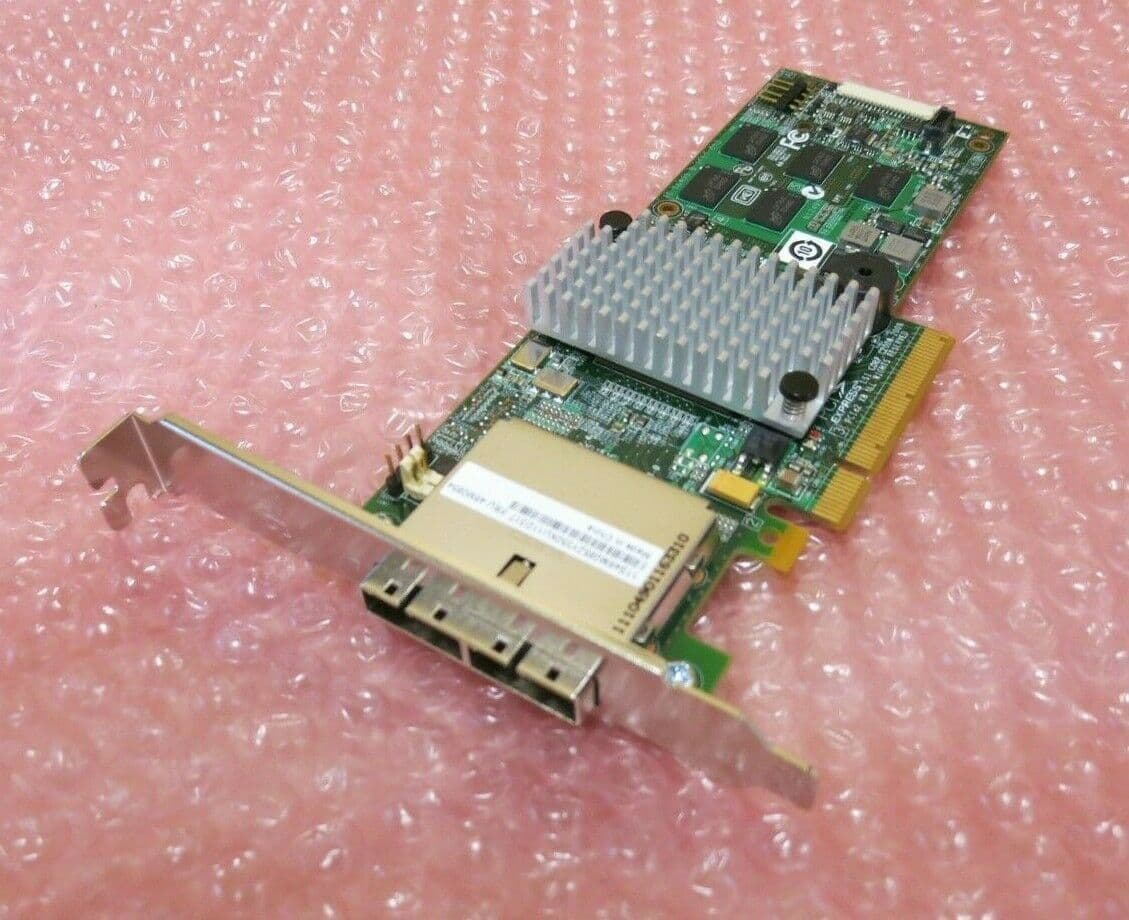 LSI 500605B PowerEdge 8 Port SAS RAID Controller PCIe Card Full Height