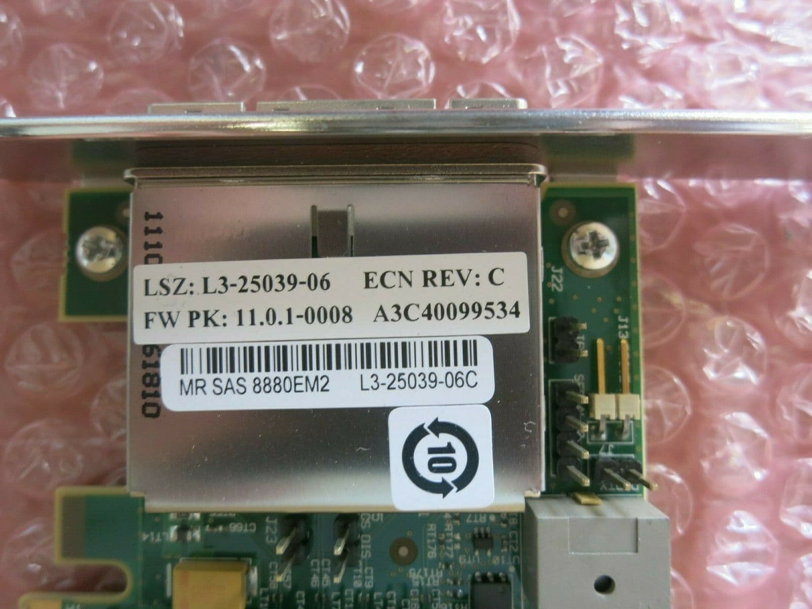 LSI 8880EM2 8-Port SAS External RAID Controller L3-25039-06 L3-25034-06A FH