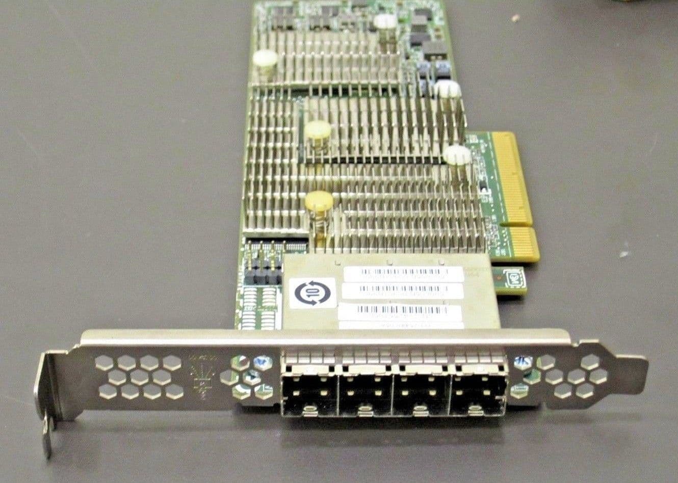 LSI Logic SAS SATA 9206-16e 6Gb s 16x Port PCI-E Host Bus Adapter H3 ...