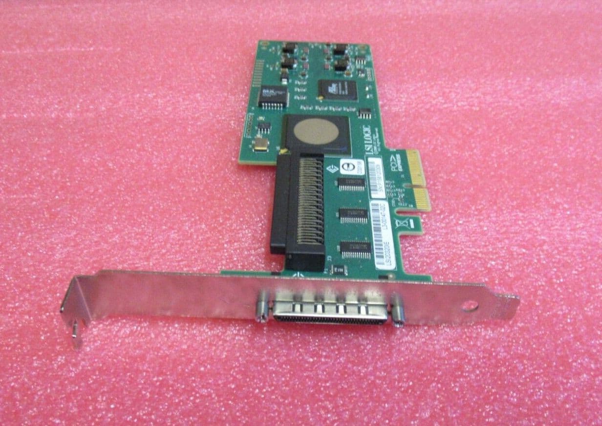 LSI LSI20320IE L30014702C Single Channel U320 SCSI PCIe x4 Host Bus