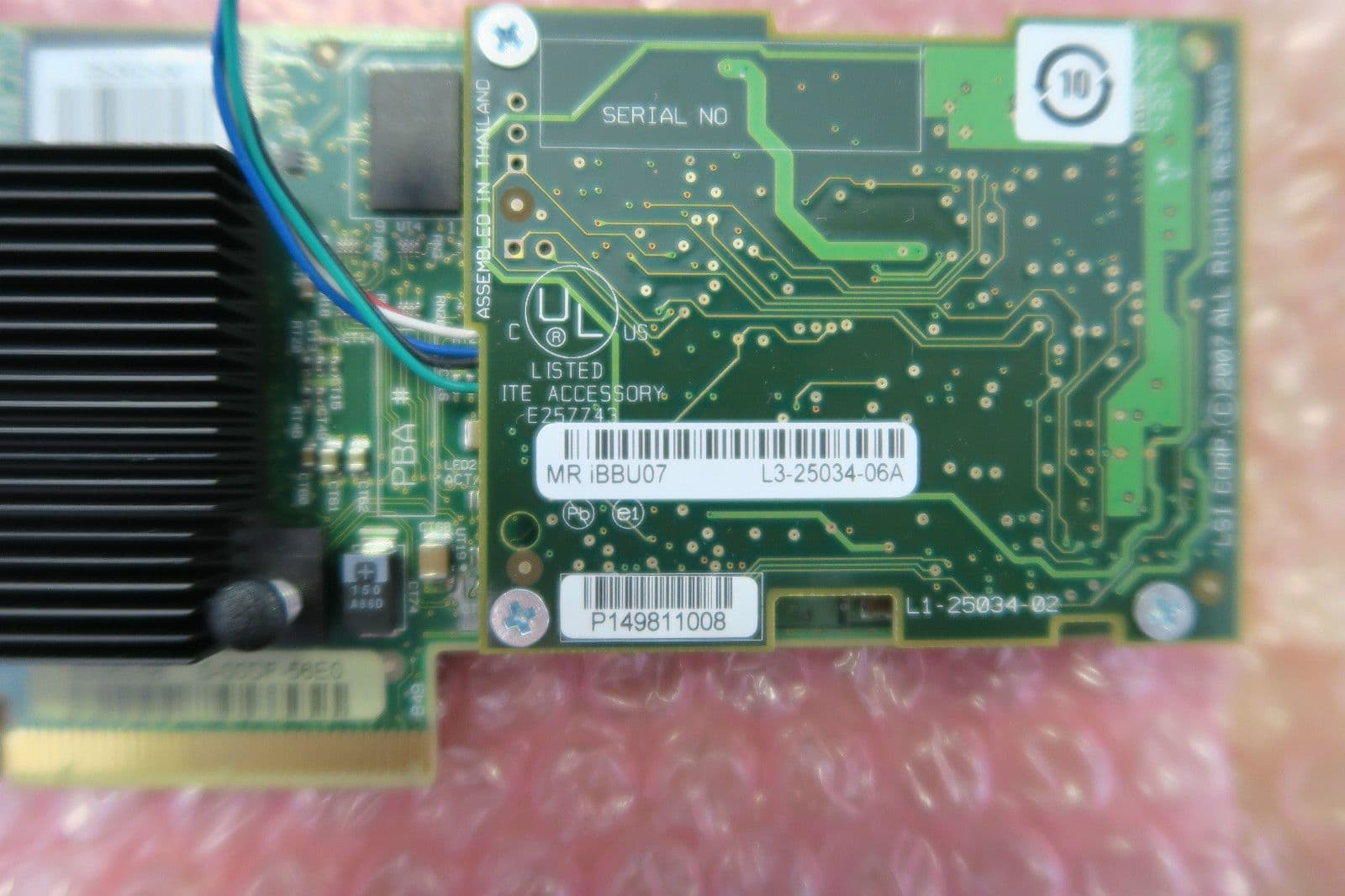 LSI Megaraid MR SAS 8880EM2 PCI Express SATA / SAS RAID Storage