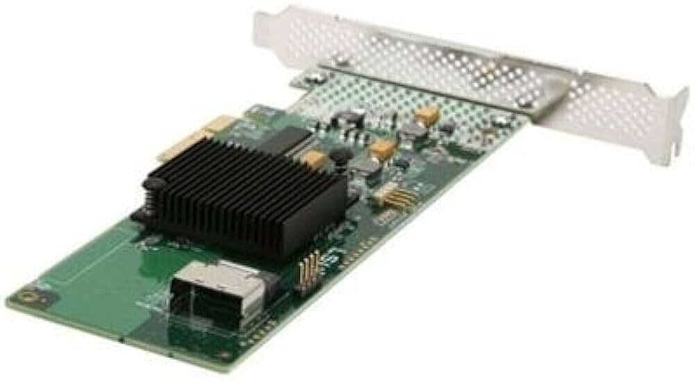 LSI SAS 9211-4i PCI Express x8 to 6Gbs 4-Port SAS FH RAID HBA Host Bus ...