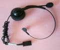 Lynx 100 Monaural Noise Cancelling Office Headset with U10P-S Bottom Lead
