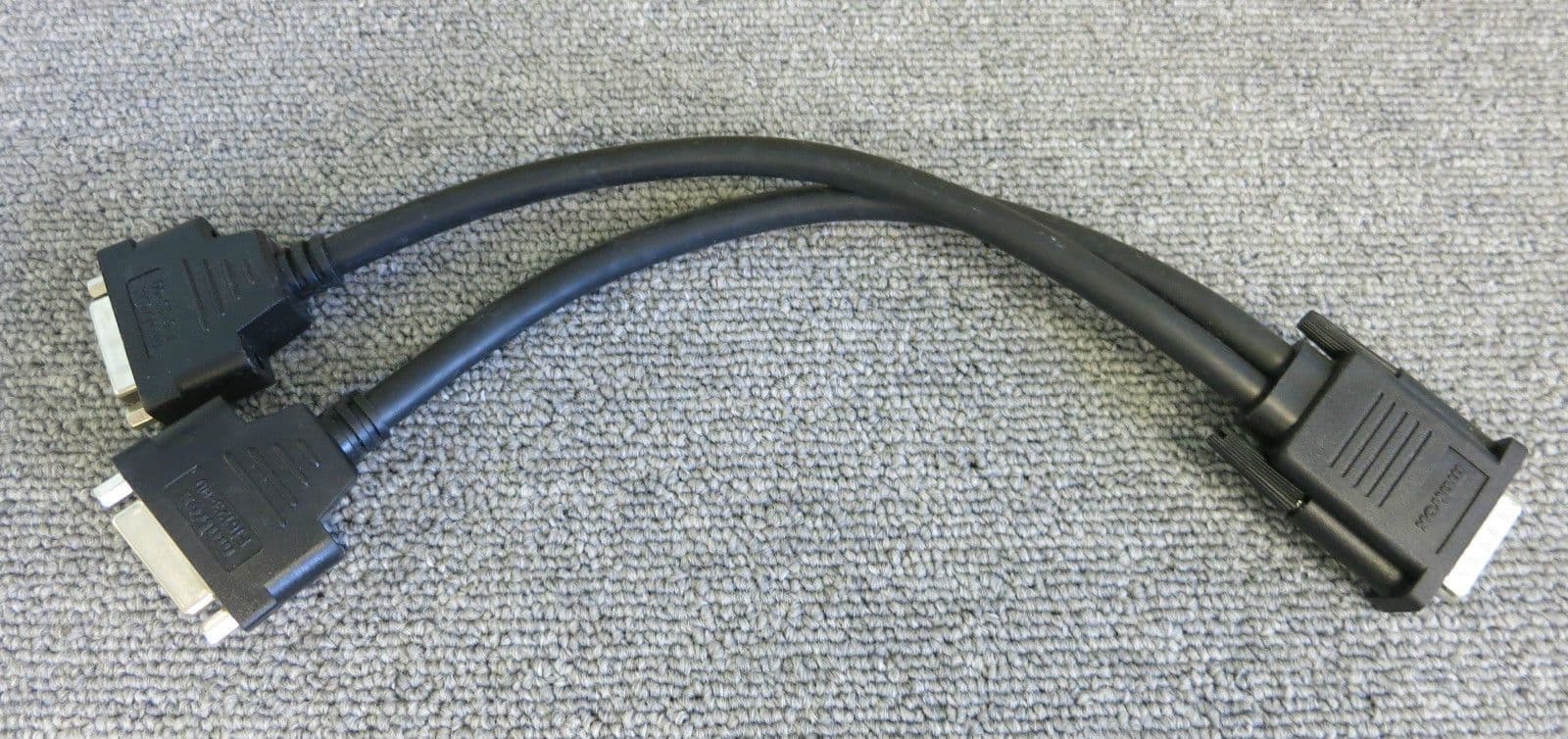 Matrox F16123-00 DMS-60 LFH-60 Male To Dual DVI Female Vidoe Splitter Cable