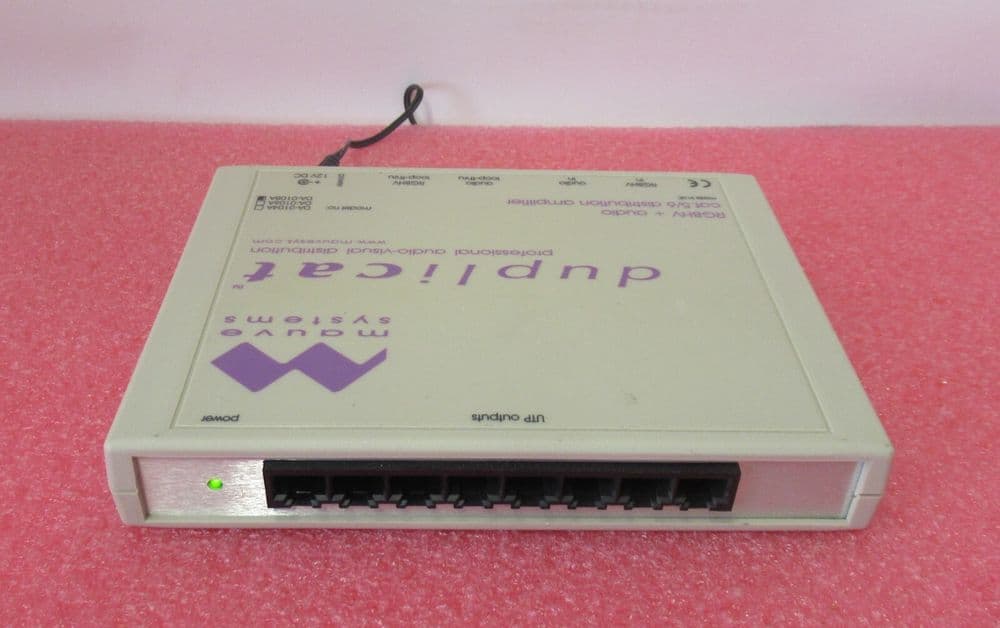 Mauve Systems DA-0108A Duplicat Professional Audio-Visual Distribution