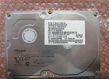 Maxtor D740-6L 40GB 7.2K RPM 2Mb Cache IDE 8.89 cm(3.5") Hard Drive HDD