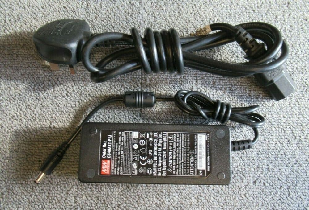 Adaptateur secteur AMX NXS-NMS NetLinx NetModules & MW GS40A12 12V 3,34A Adaptateur secteur AMX NXS-NMS NetLinx NetModules & MW GS40A12 12V 3,34A