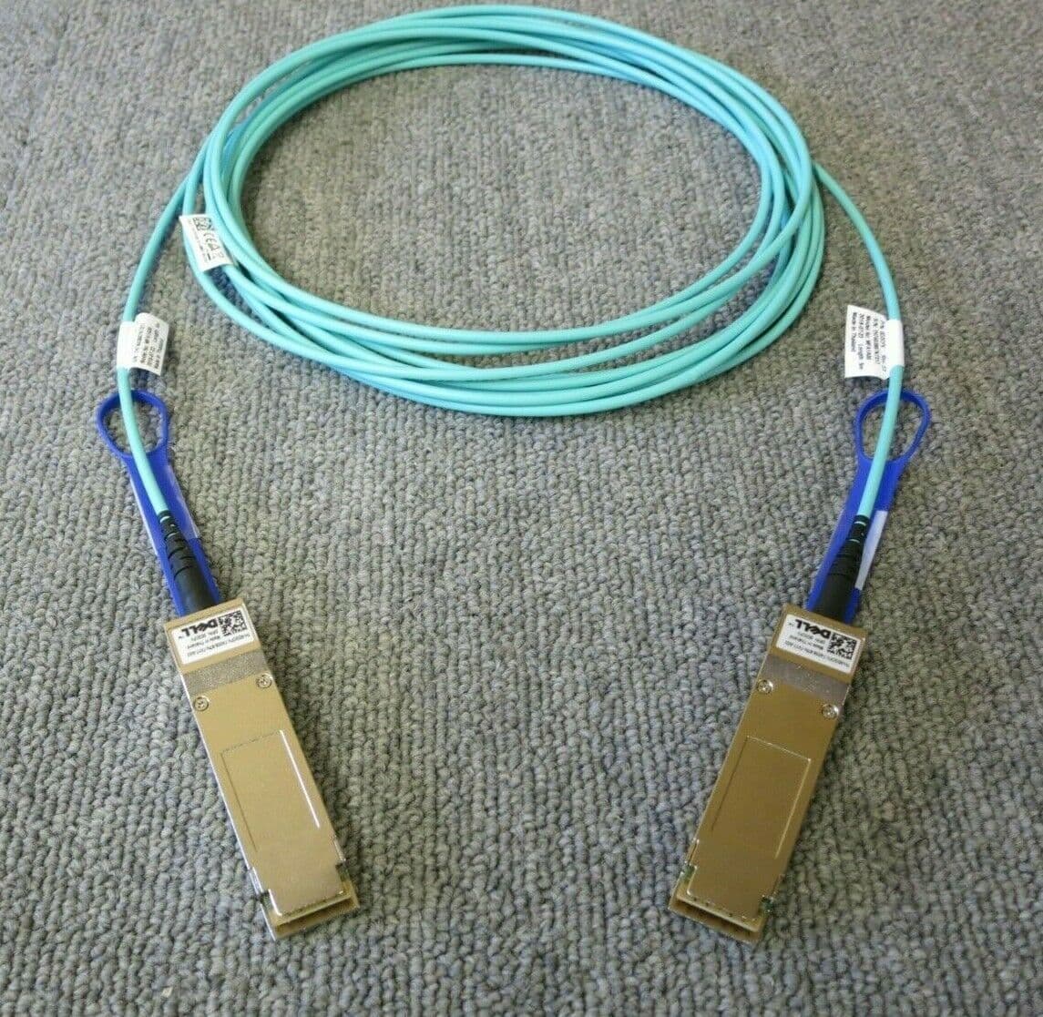 Mellanox D2CFV MFA1A00 Active Fibre Cable 5M 100Gb/s QSFP28 To