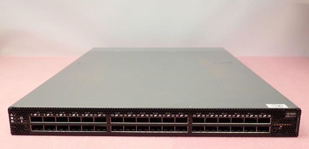Mellanox SB7800 36-Port 100Gb QSFP28 EDR Infiniband Switch MSB7800-ES2F ...