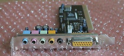 Mercury KOB-C884-E - 6 Channel Sound / Audio Card For Desktop PC Computer