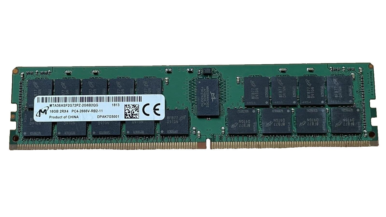 Micron 2Rx4 16GB PC4-2133P-R MTA36ASF2G72PZ-2G1A2IG Server ECC Ram DDR4 0