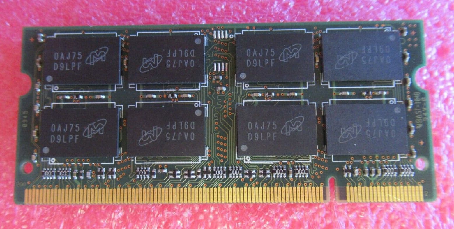 Micron MT16HTF25664HY-800J1 2GB PC2-6400 DDR2-800MHz non-ECC 200P ...